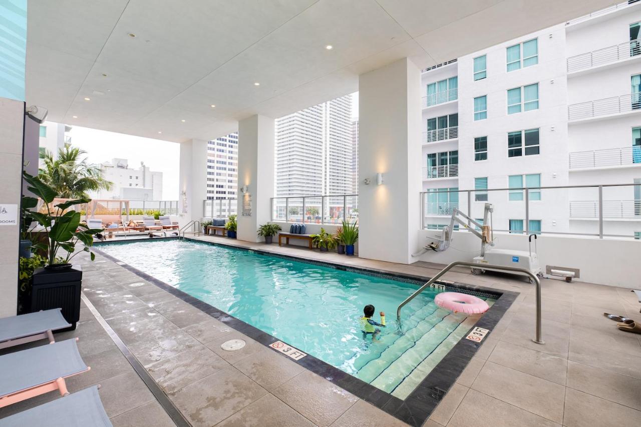 Fabulous Apartment With Pool, Gym, Lounge - Prime Location, マイアミ エクステリア 写真